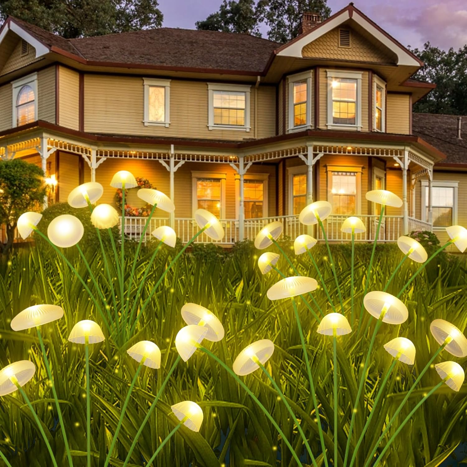 Outdoor Lighting Jellyfish - LED Solar Jellyfish Mushroom Lamp, gebruikt