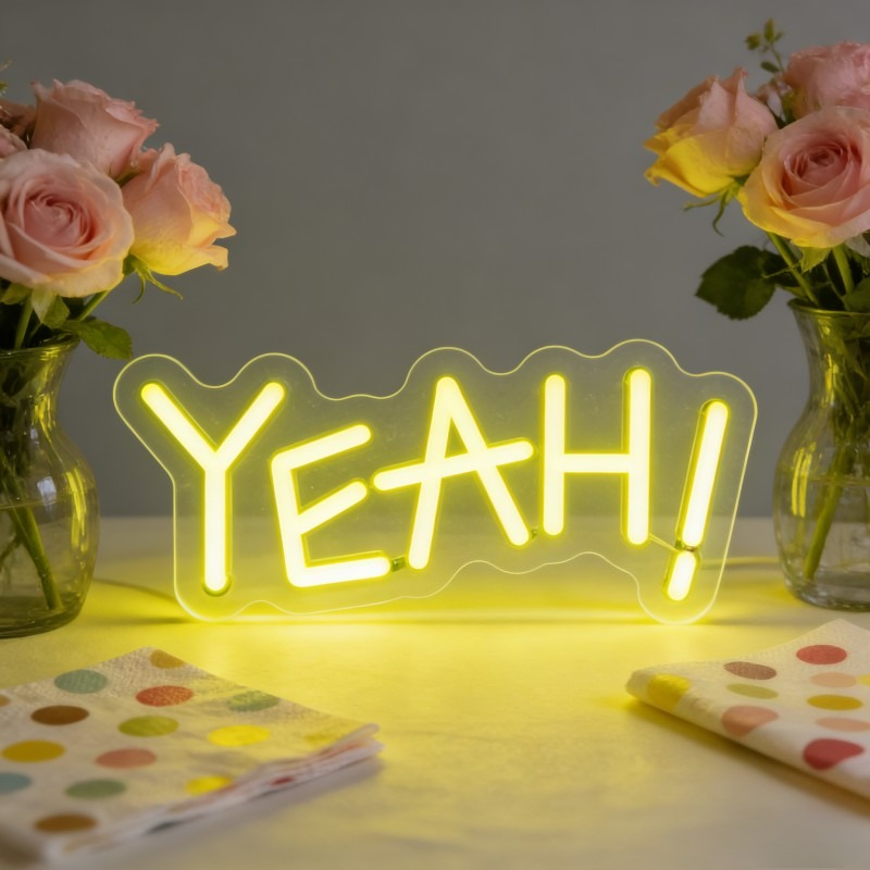 Outdoor Lighting Quotes - JA Neonbord LED Licht Grappig Positief