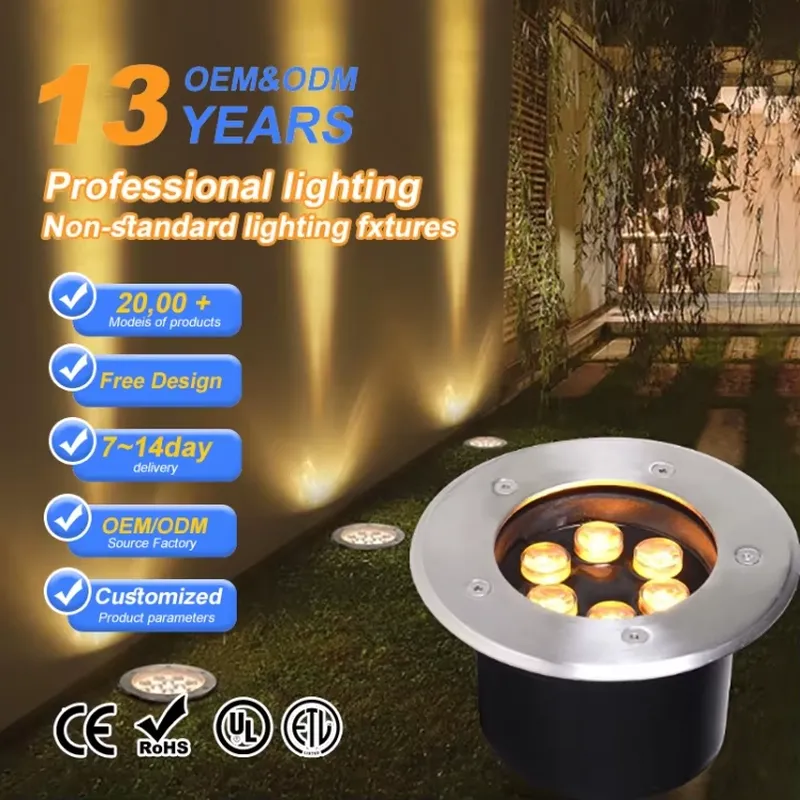 Outdoor Lighting In Ground - Waterdichte IP67 LED grondlamp 12V 24V