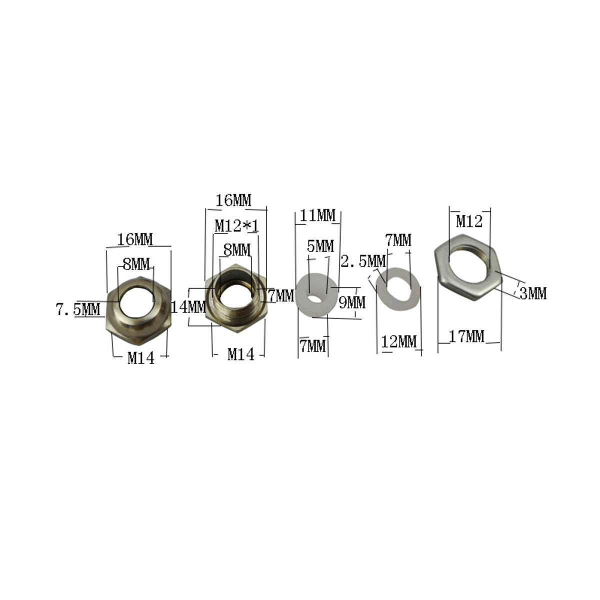 Outdoor Lighting No Outlet - Verlichtingsbeslag: Zuiver messing waterdichte schroeven Pg7,