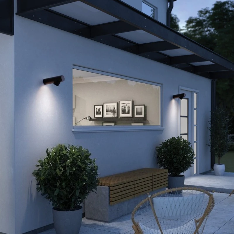 Outdoor Lighting Accent - SANDYHA Moderne LED-wandlamp Uniek stijlvol ontwerp