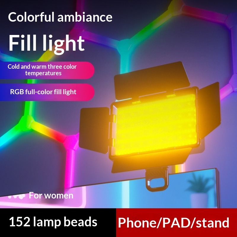 Outdoor Lighting For Photography - Vierzijdige diffuser RGB-invullichtfotografie vierkant licht sfeer