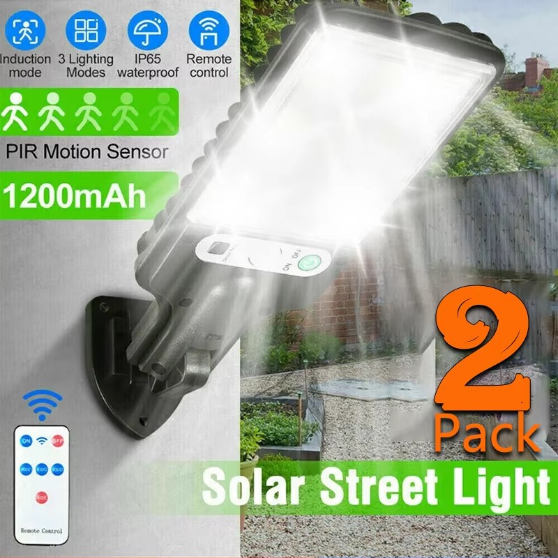 Outdoor Lighting Lamp - Buitenverlichting op zonne-energie met bewegingsmelder, 3