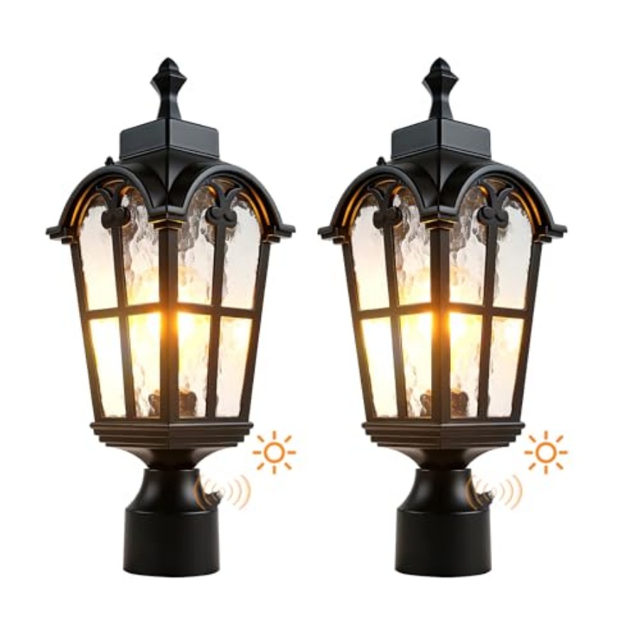 Outdoor Lighting Lamp - Sensor buitenpaallampen Waterdichte paallamp Buiten anti-roest