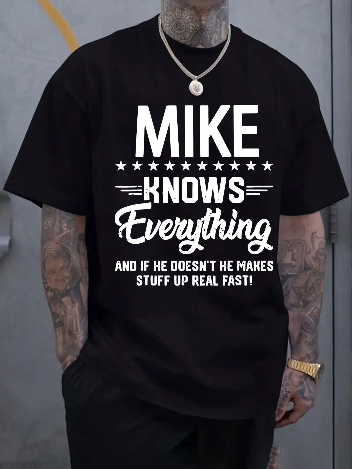 Outdoor Lighting Quotes - Humoristisch T-shirt met slogan voor heren