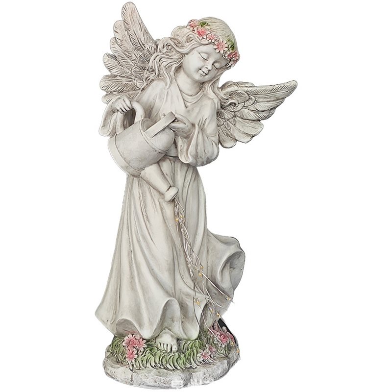 Outdoor Lighting Accent - ABVG-Angel Solar Lights Outdoor Garden, hars