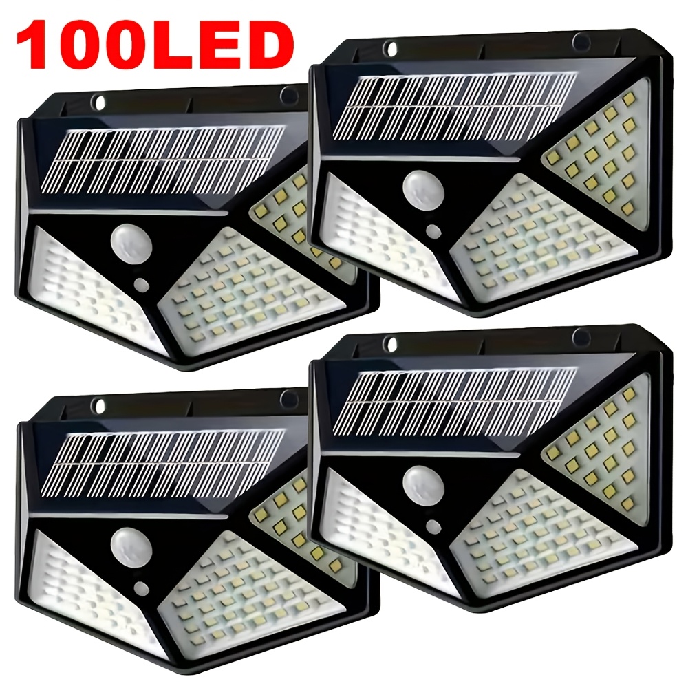Outdoor Lighting Lamp - 100LED buitenlamp op zonne-energie, buitenlamp met