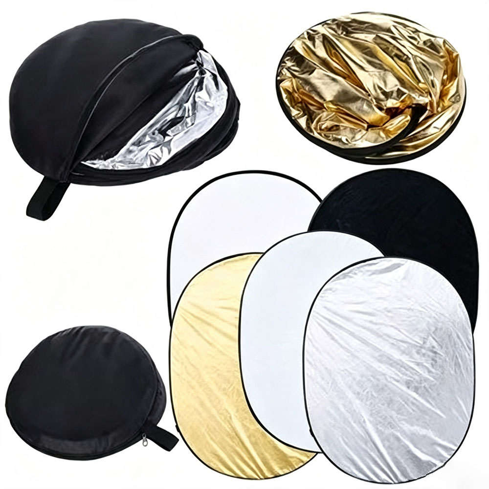 Outdoor Lighting For Photography - Draagbare 5-in-1 opvouwbare fotografie reflector lichtdiffuser