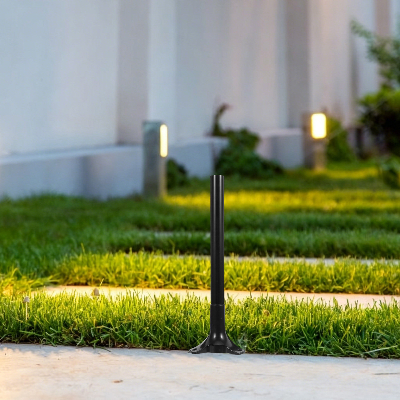 Outdoor Lighting In Ground - 6-delige set tuinfakkelvervangingsstokken, grondsteun, buitenverlichting met