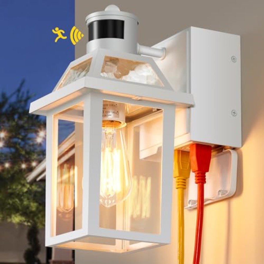 Verandalampen met GFCI-aanslui - Outdoor Lighting No Outlet recensie en prijs