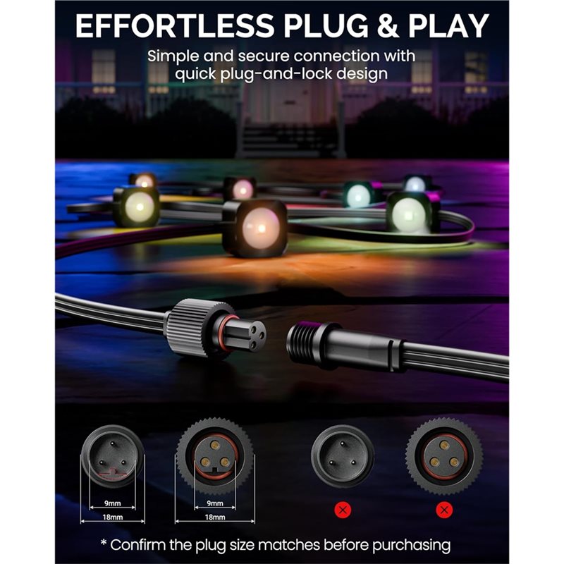 A03F-verlengkabel (16FT) snoer - Outdoor Lighting Govee recensie en prijs