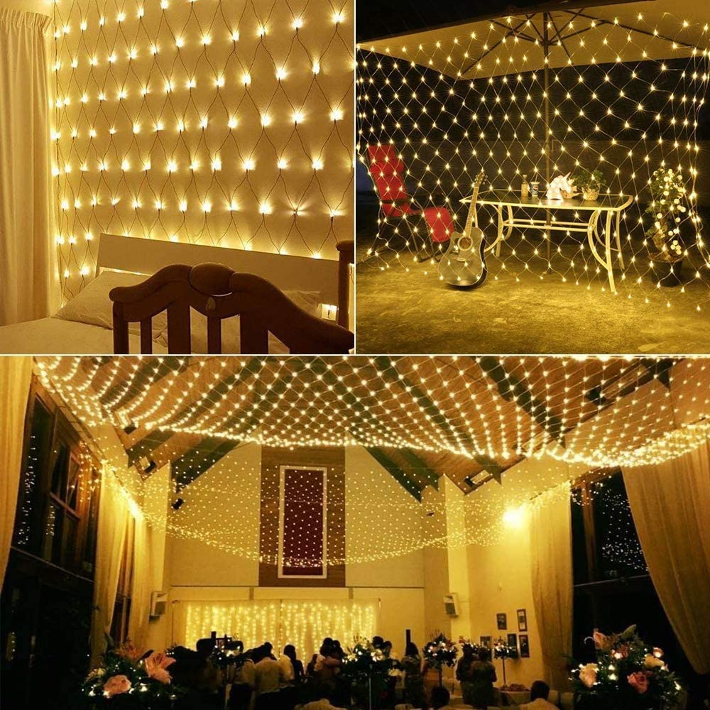 LED-gaas lichtslingers, 3 m x  - Outdoor Lighting Grid Screen recensie en prijs