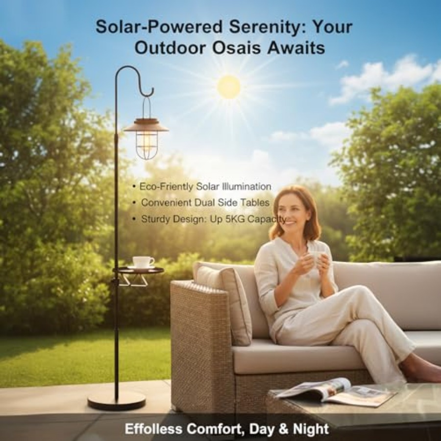 Solar tuinlamp met tafeltje, 6 - Outdoor Lighting Lamp recensie en prijs