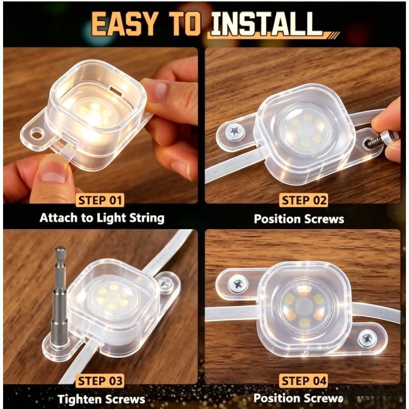 118 stuks transparante LED-lic - Outdoor Lighting Govee recensie en prijs