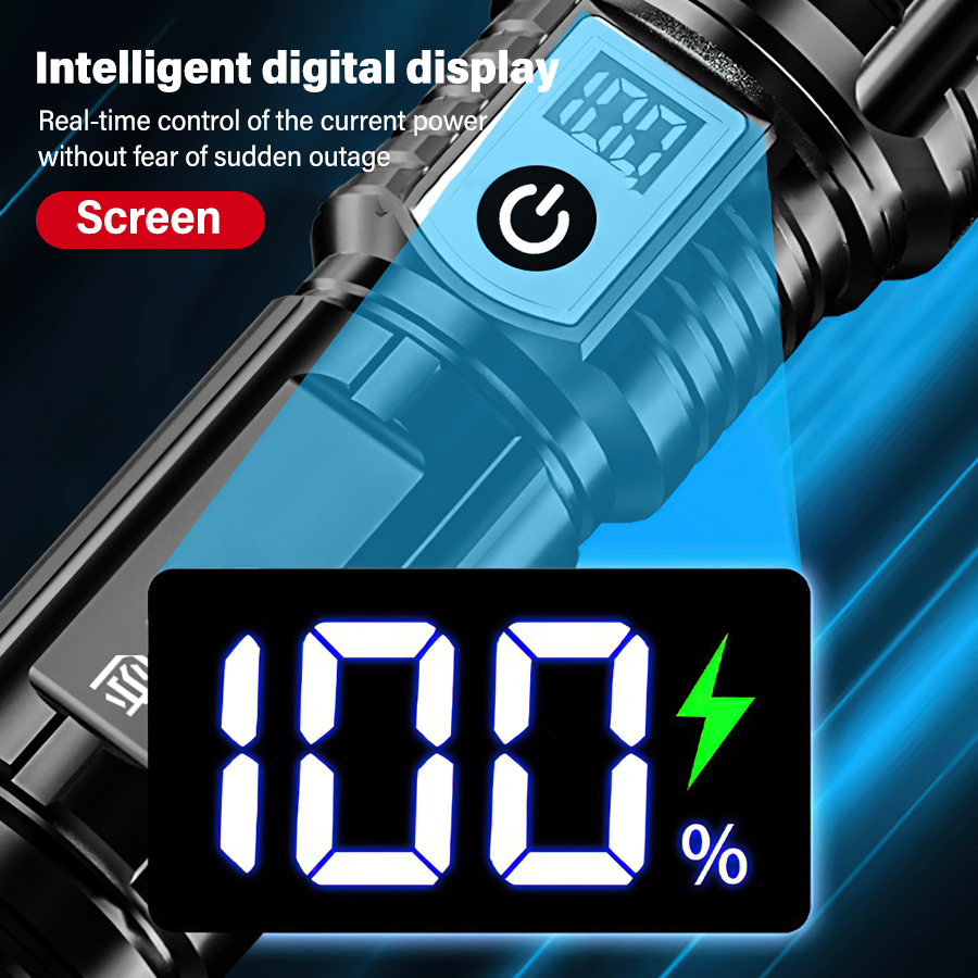 High Power 200000LM LED-zaklam - Outdoor Lighting Lamp recensie en prijs
