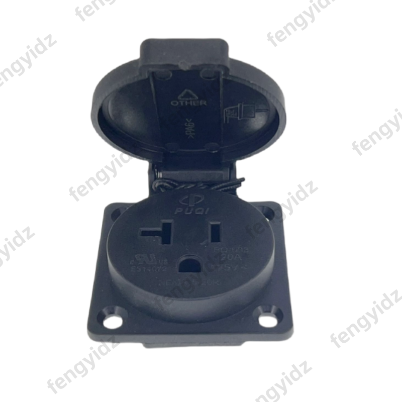 Zwart 125V 15A 20A IP44 CE Ame - Outdoor Lighting No Outlet recensie en prijs