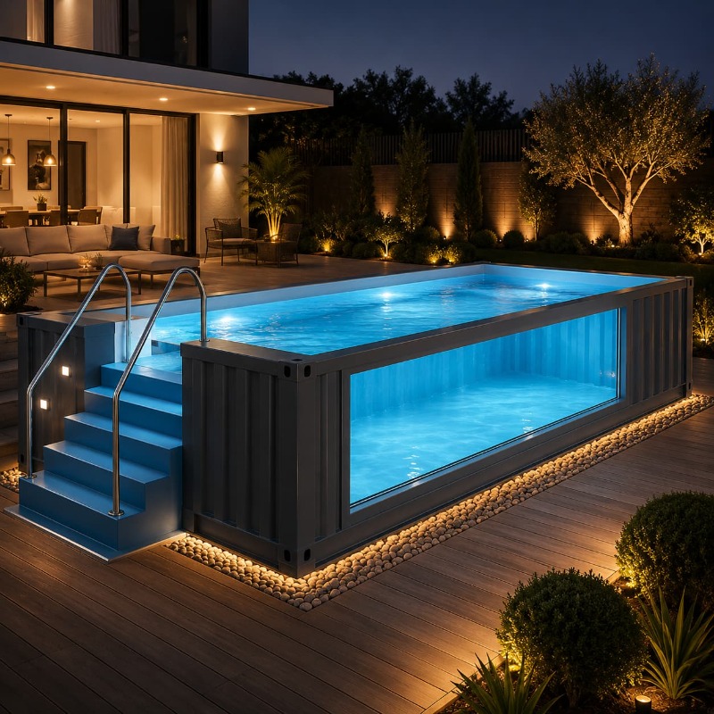 Containerzwembad, buitenzwemba - Outdoor Lighting No Outlet recensie en prijs