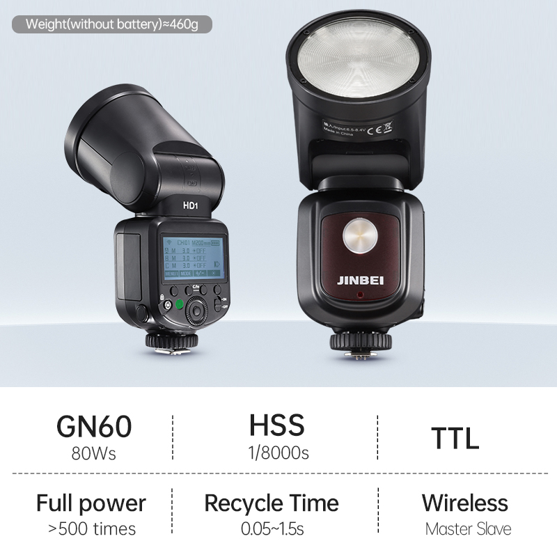 JINBEI HD-1 Ronde kop HSS Spee - Outdoor Lighting For Photography recensie en prijs