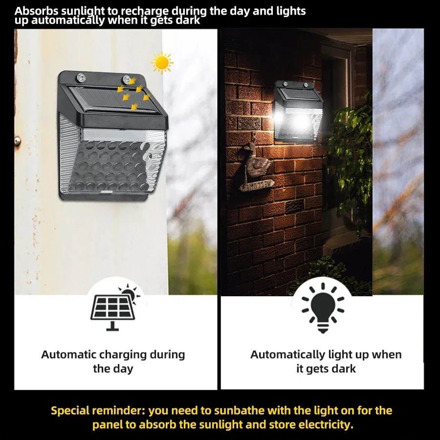 LED-zonnelamp PIR bewegingssen - Outdoor Lighting Lamp recensie en prijs