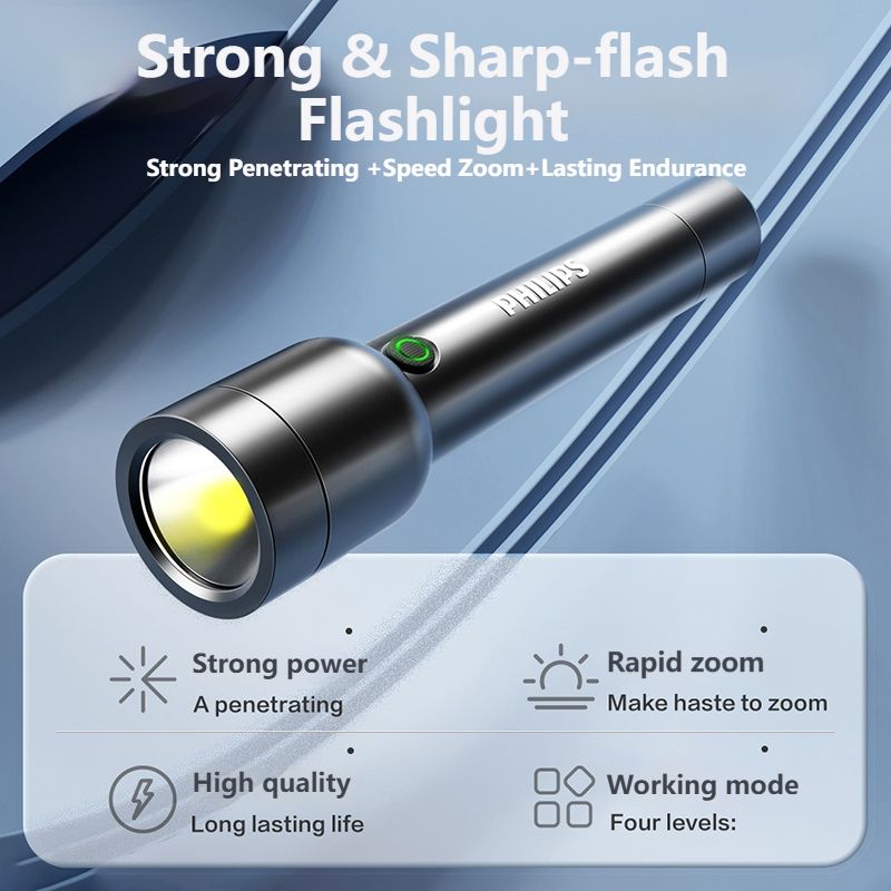 Philips LED-zaklamp met USB 18 - Outdoor Lighting Philips recensie en prijs
