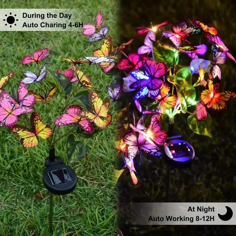 Solar LED-vlindertuinverlichti - Outdoor Lighting In Ground recensie en prijs