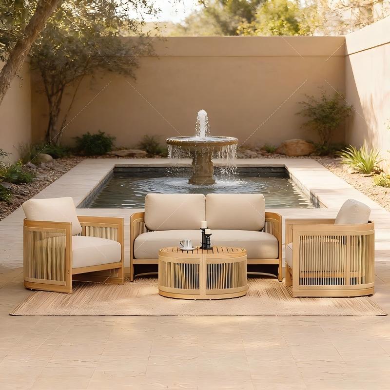 # Buitenset van teakhout, lich - Outdoor Lighting Accent recensie en prijs
