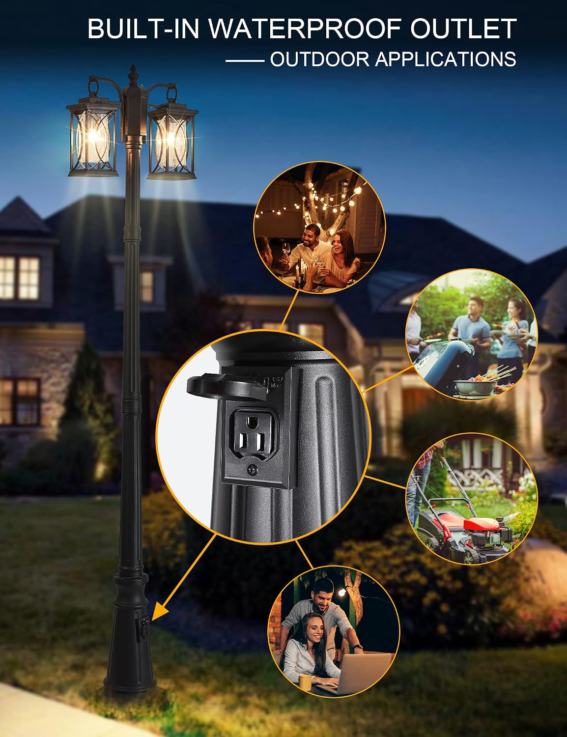 Buitenlamp voor schemer tot da - Outdoor Lighting No Outlet recensie en prijs