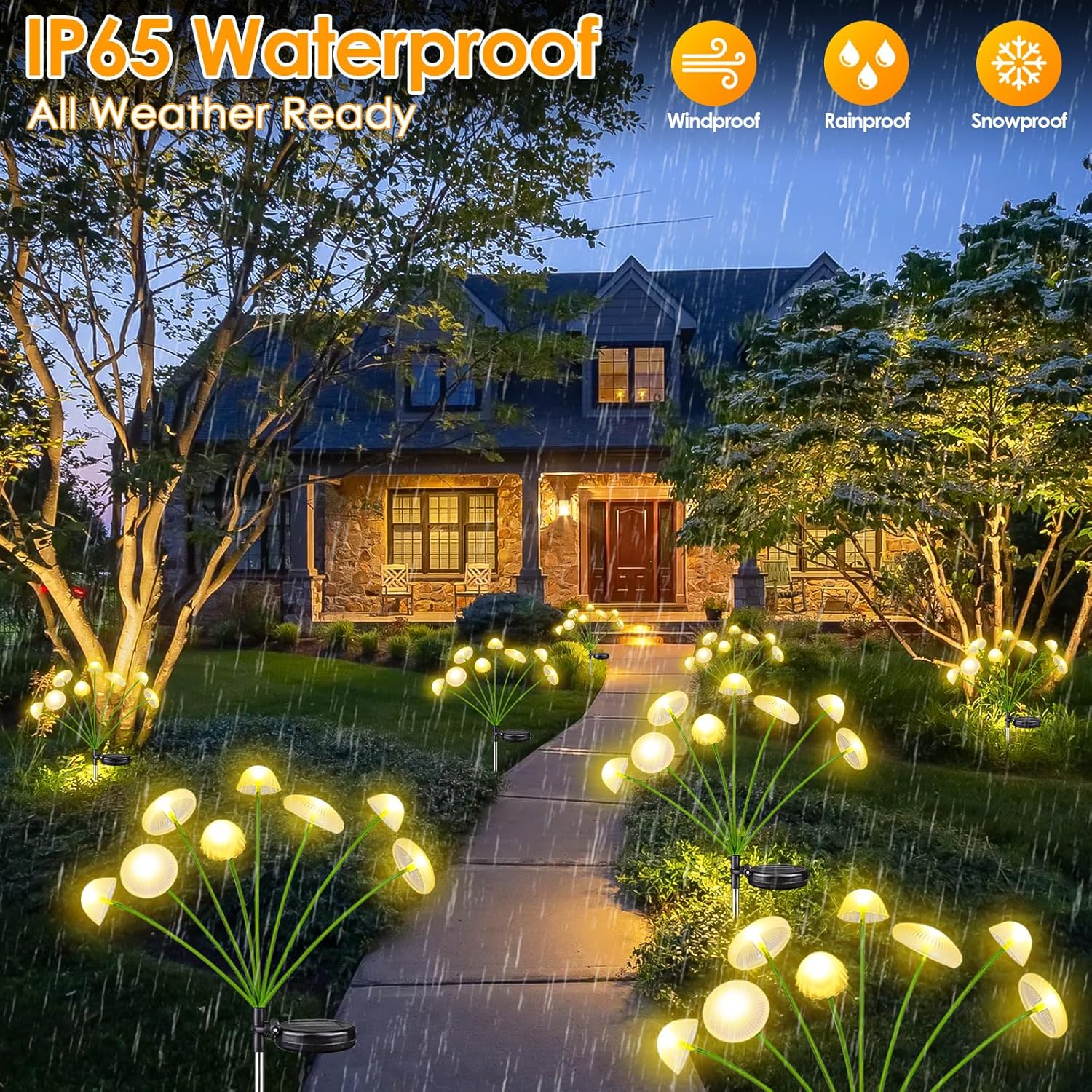 LED Solar Jellyfish Mushroom L - Outdoor Lighting Jellyfish recensie en prijs