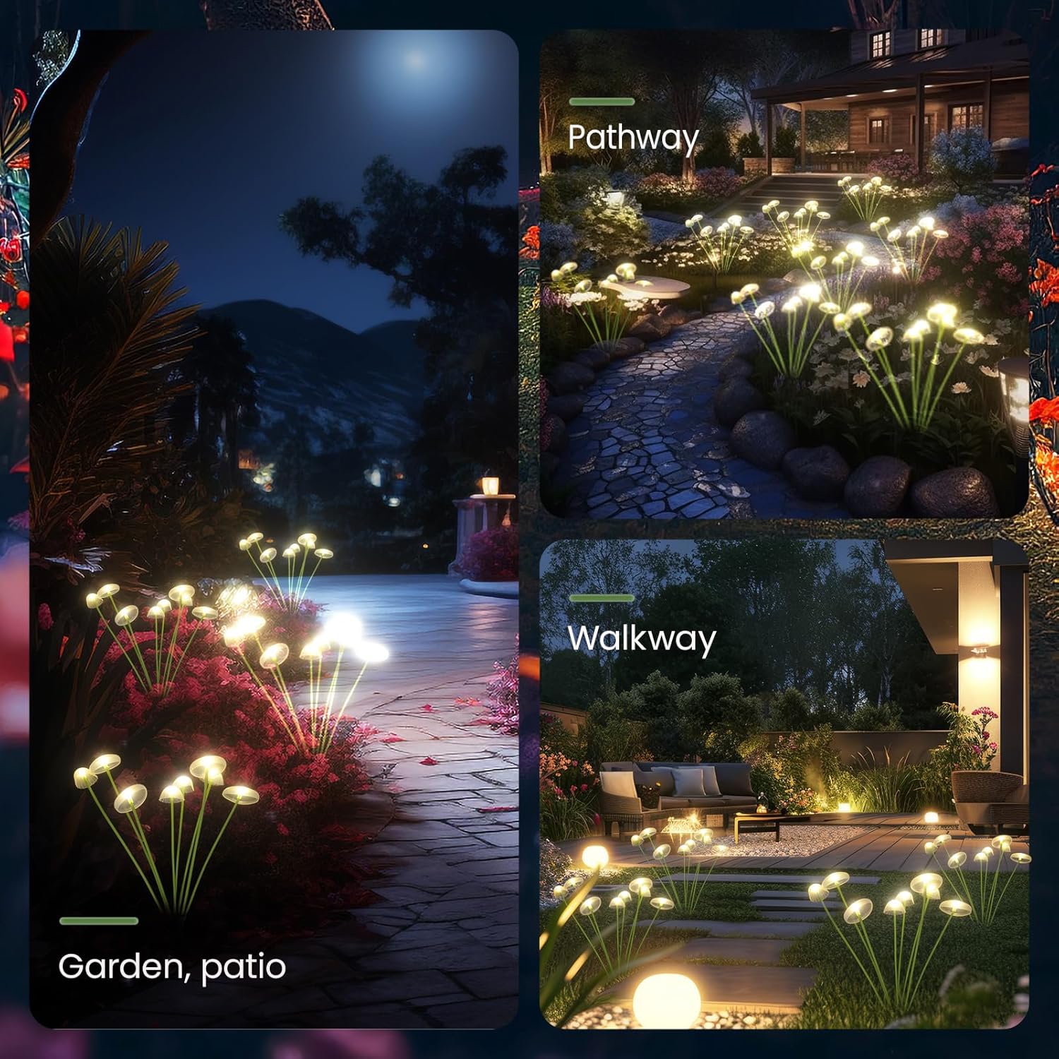 LED Solar Jellyfish Mushroom L - Outdoor Lighting Jellyfish recensie en prijs
