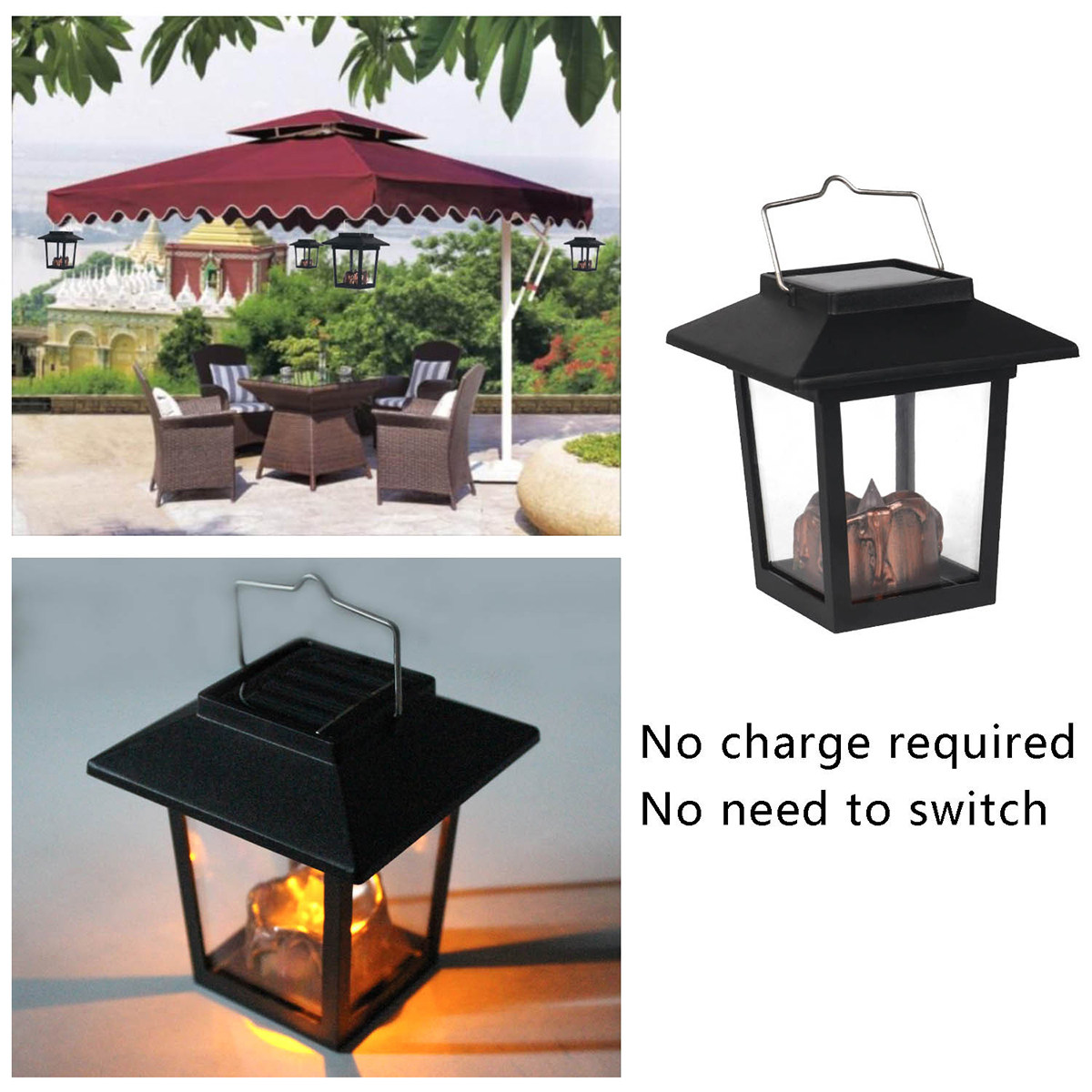 3-delige waterdichte zonnelant - Outdoor Lighting Vintage recensie en prijs