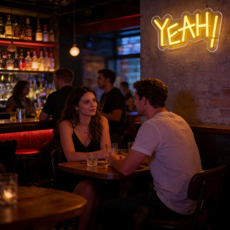 JA Neonbord LED Licht Grappig  - Outdoor Lighting Quotes recensie en prijs
