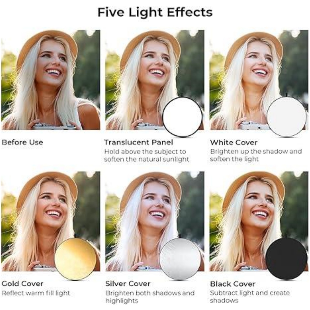 Huanyingbjb Draagbare 5 In 1 F - Outdoor Lighting For Photography recensie en prijs