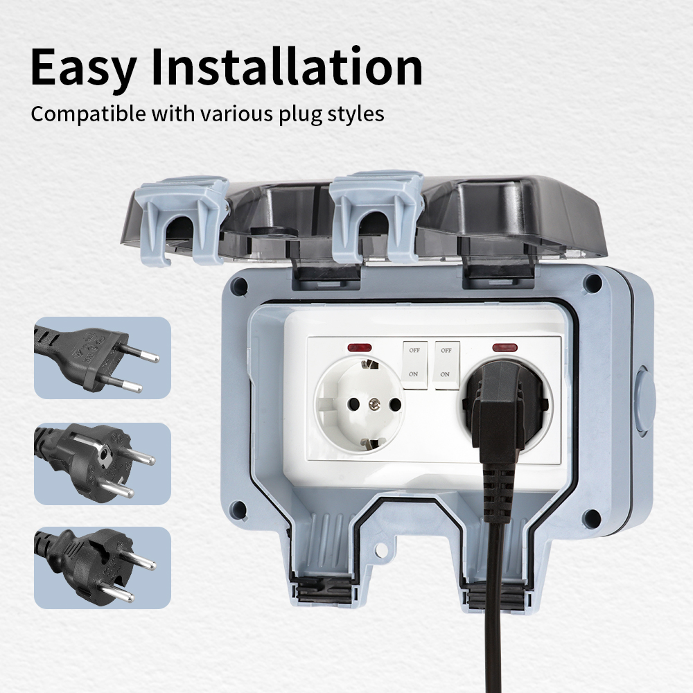 TNCE IP66 waterdichte stopcont - Outdoor Lighting No Outlet recensie en prijs