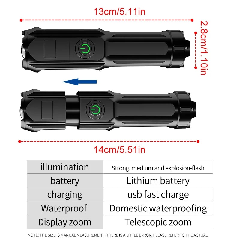Multifunctionele USB-lamp Zakl - Outdoor Lighting The Range recensie en prijs