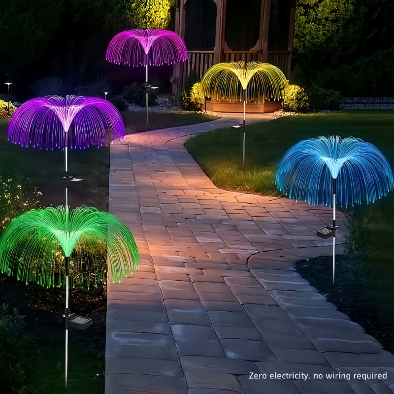 5 stuks zonne-kwallen LED-lamp - Outdoor Lighting Jellyfish recensie en prijs