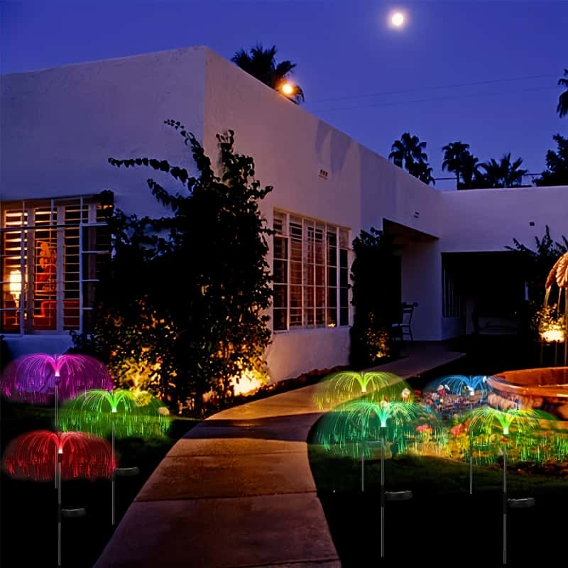 5 stuks zonne-kwallen LED-lamp - Outdoor Lighting Jellyfish recensie en prijs