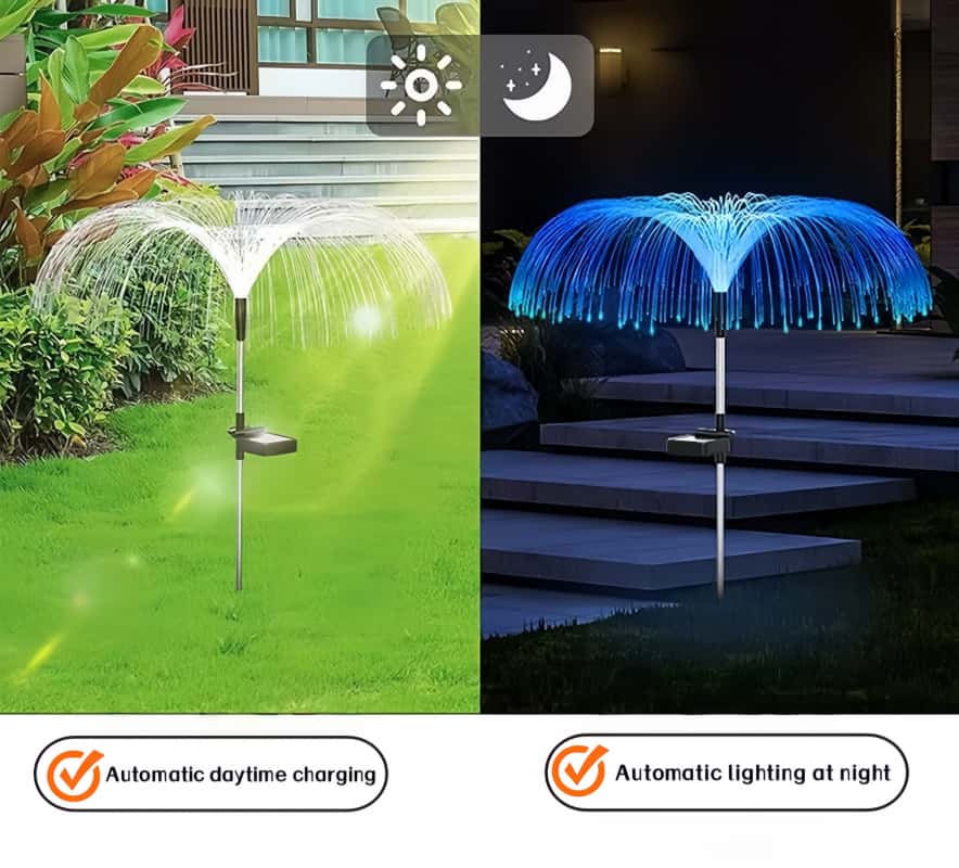 5 stuks zonne-kwallen LED-lamp - Outdoor Lighting Jellyfish recensie en prijs