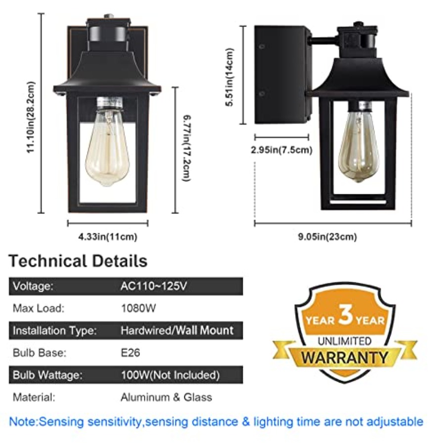 Veranda lamp met GFCI-aansluit - Outdoor Lighting No Outlet recensie en prijs