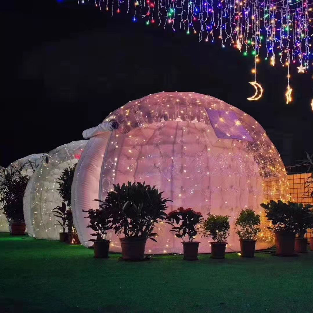 Opblaasbare bubbeltent, transp - Outdoor Lighting Rental For Party recensie en prijs