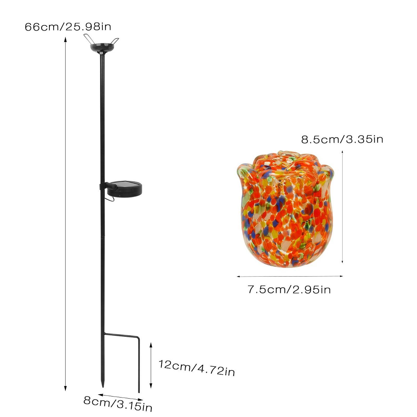 Outdoor Solar Rose Light Water - Outdoor Lighting Accent recensie en prijs