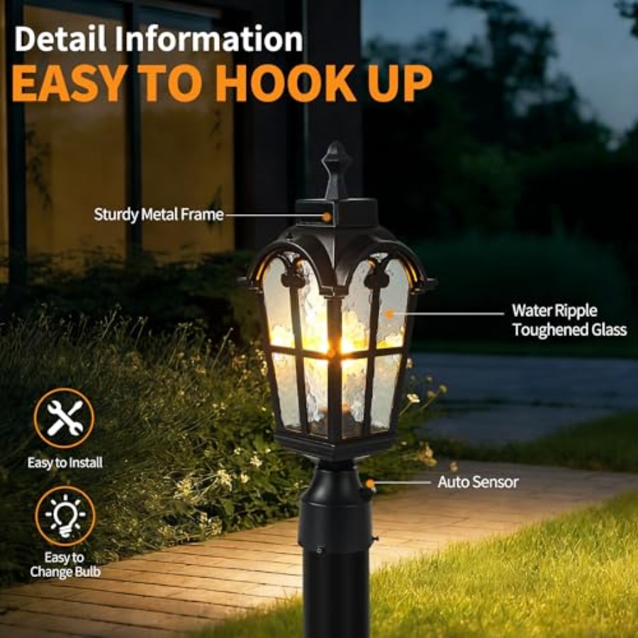 Sensor buitenpaallampen Waterd - Outdoor Lighting Lamp recensie en prijs