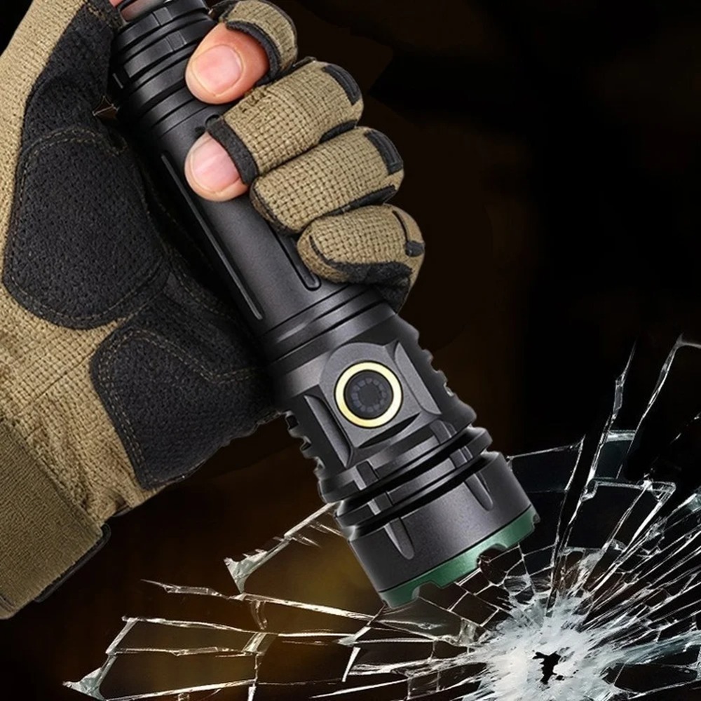 2000LM Superheldere LED-zaklam - Outdoor Lighting The Range recensie en prijs