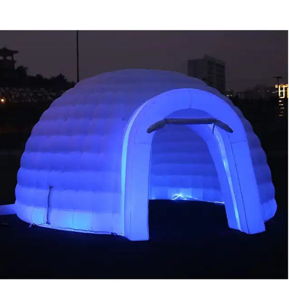 Witte opblaasbare iglo-tent vo - Outdoor Lighting Rental For Party recensie en prijs