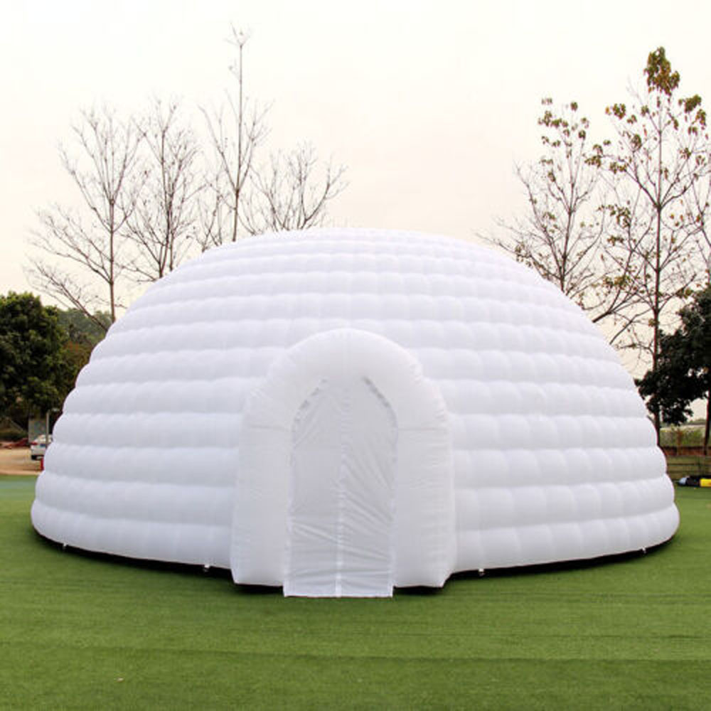Witte opblaasbare iglo-tent vo - Outdoor Lighting Rental For Party recensie en prijs