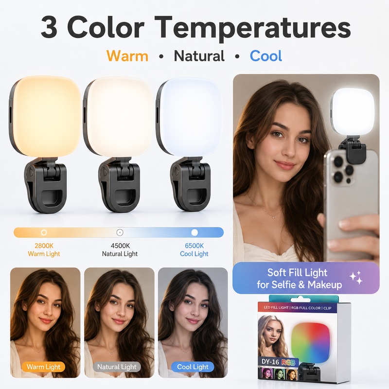 Draagbare RGB LED-vullichtlamp - Outdoor Lighting For Photography recensie en prijs