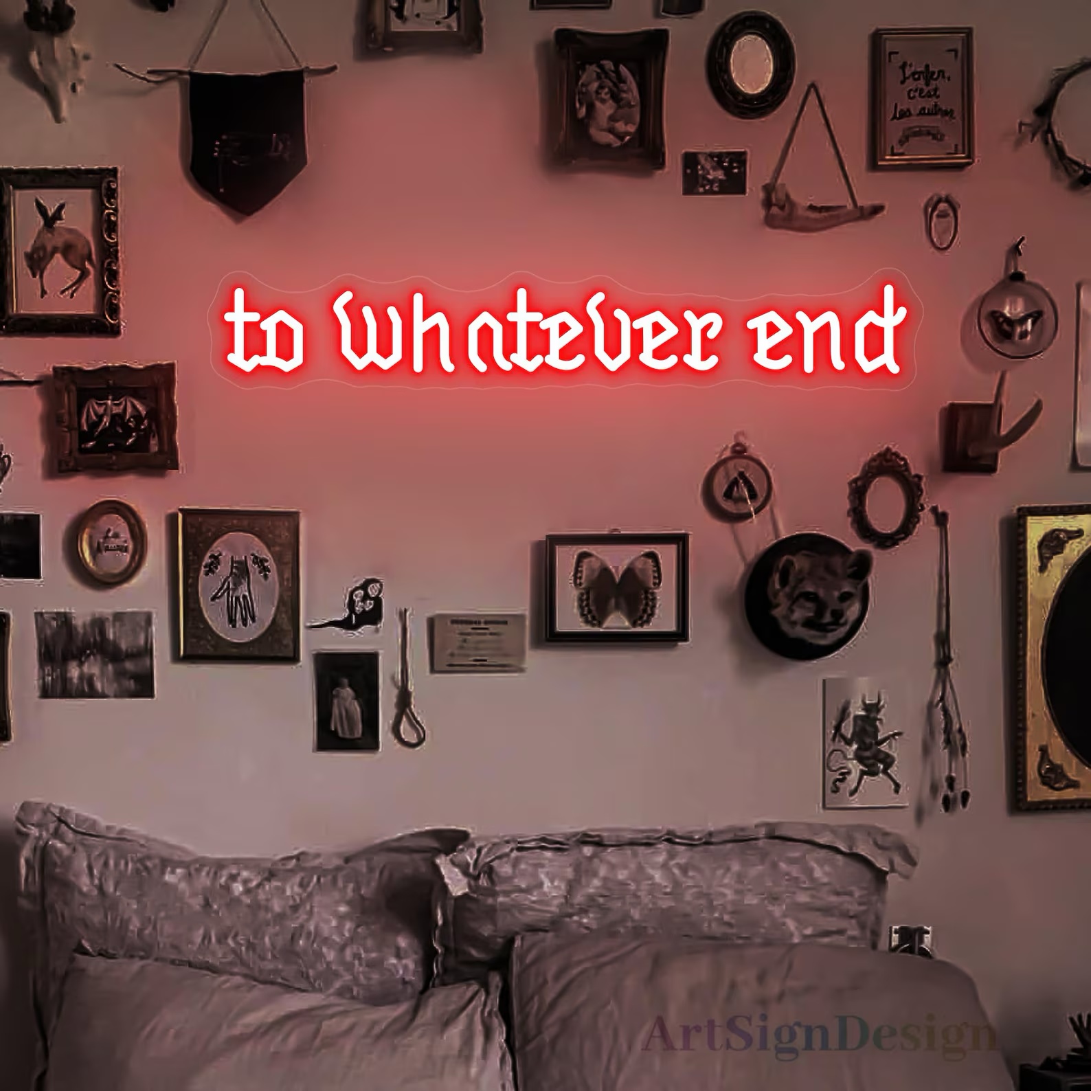 Neonbord met willekeurige teks - Outdoor Lighting Quotes recensie en prijs