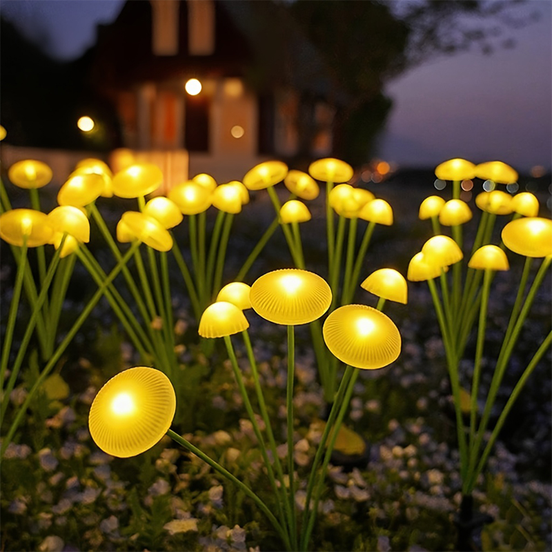 Outdoor LED Solar Mushroom Lig - Outdoor Lighting Jellyfish recensie en prijs