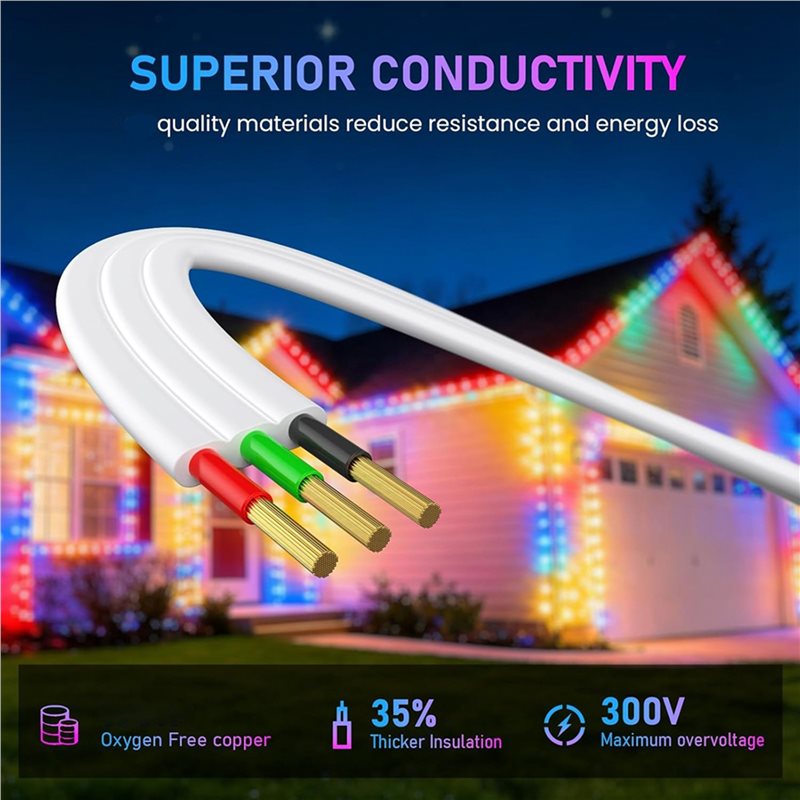 AA81-2X Y-connector splitter v - Outdoor Lighting Govee recensie en prijs
