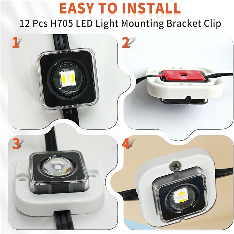 M11K-montagebeugelset (50 stuk - Outdoor Lighting Govee recensie en prijs