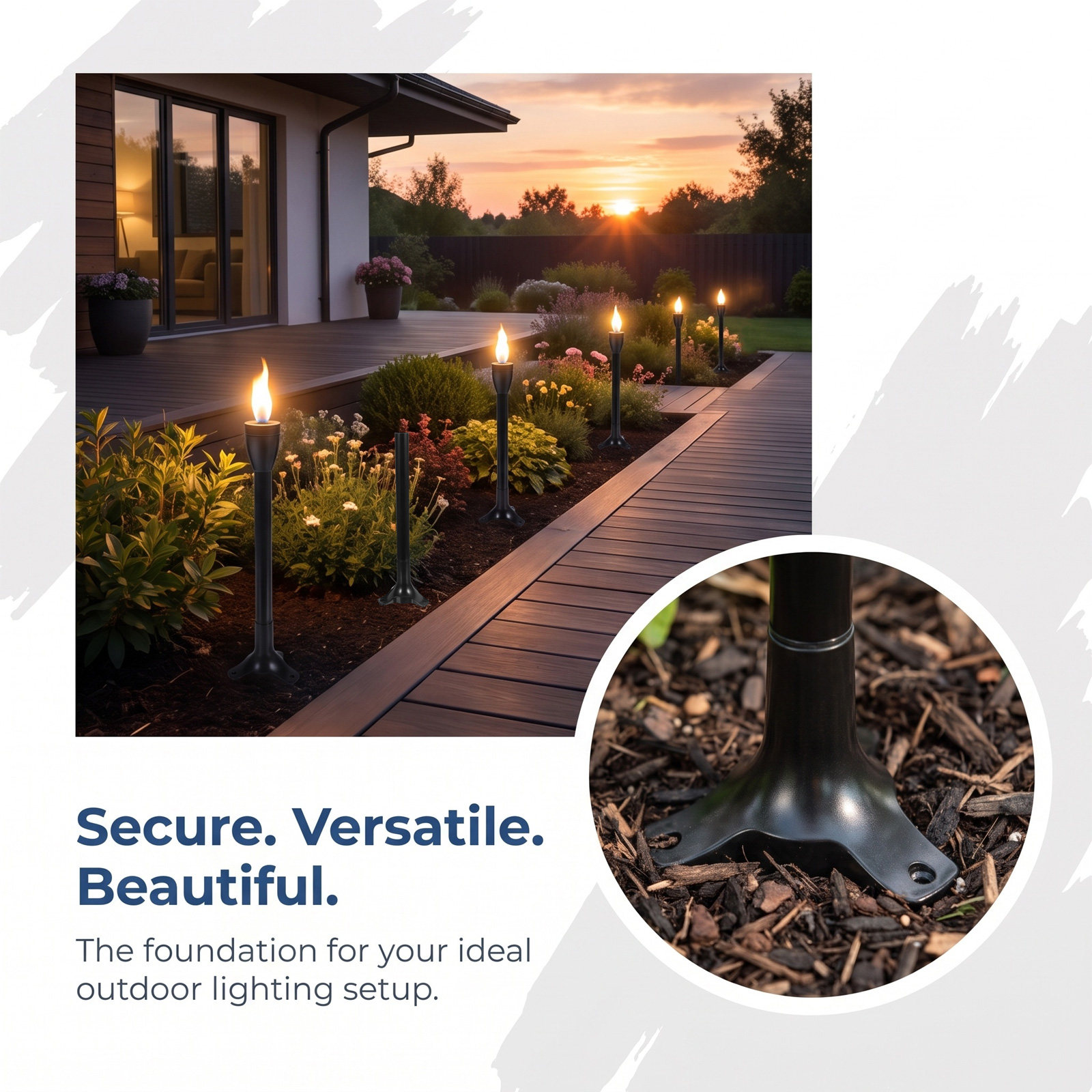 6-delige set tuinfakkelvervang - Outdoor Lighting In Ground recensie en prijs